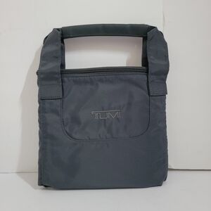 TUMI Gray Foldable Travel Lightweight Tote Bag